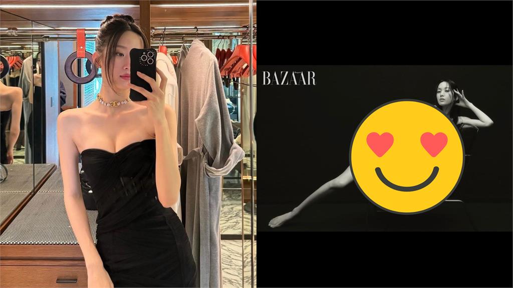 女神長大了!文佳煐「暗黑爆款」辣照炸出頂天身材