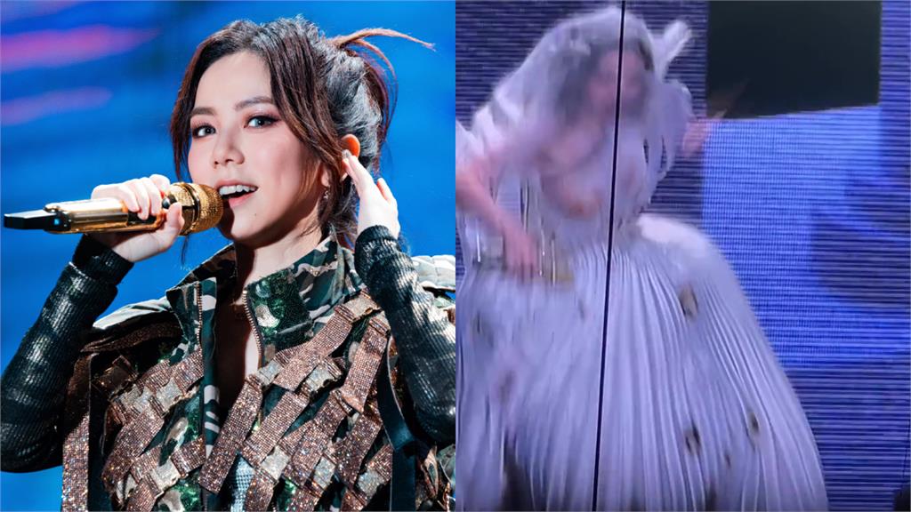 鄧紫棋巡演爆意外!「失足跌落升降台」驚悚畫面曝光