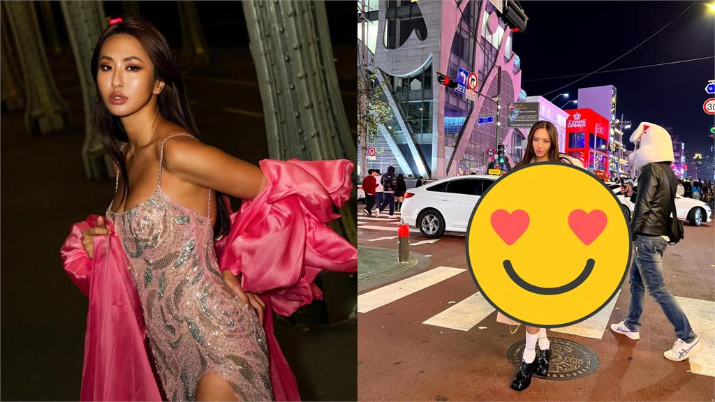 薔薔變「頂天JK」轟炸首爾街頭!上身形狀全穿幫…眾人猛盯