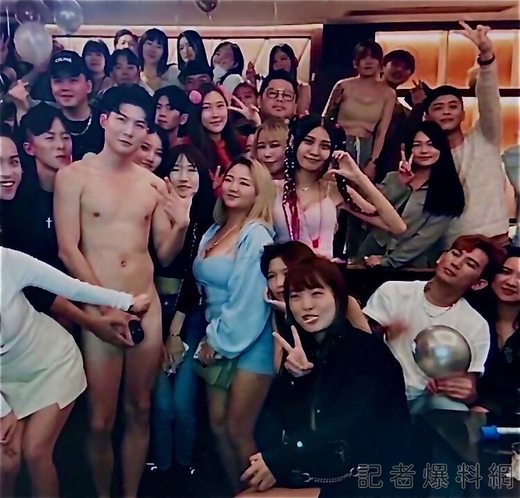 慶生失態全裸「杯罩下面」 帥警下場曝光