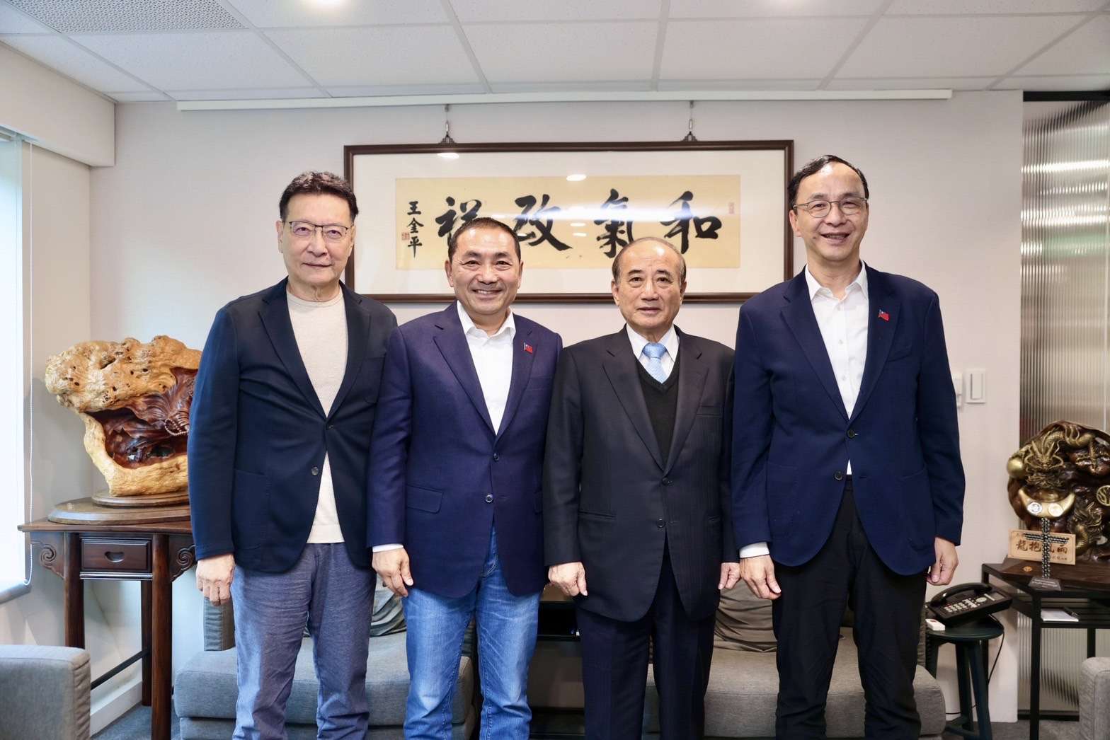 邀王金平擔任全國後援會總會長 侯友宜:感謝情義相挺 S 29106199 0