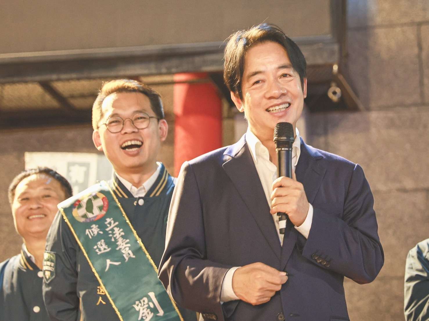 賴清德龍潭龍元宮參香 嘆台積電放棄設廠很可惜 S 43663415 0