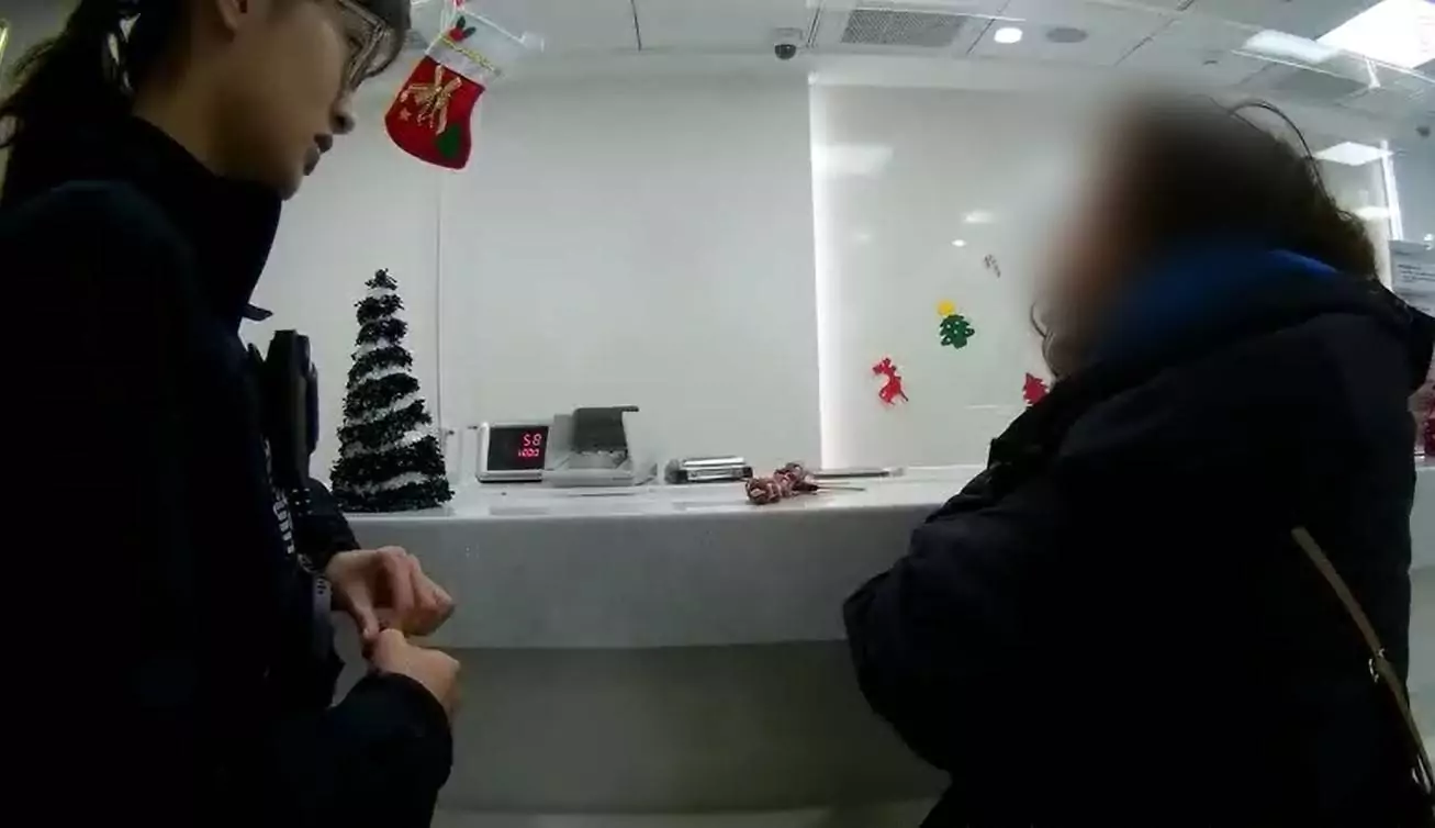 女子設定約定帳戶恐遭詐 八德暖警及時勸阻 S 8486933