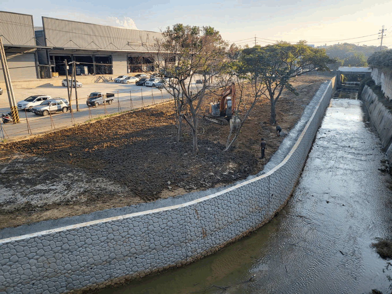 桃園航空客運園區灌排改善工程 保護周遭產業民眾生命財產安全 S 8691739