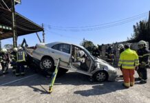 桃消圳頂分隊車禍救援訓練 強化救災執行能力