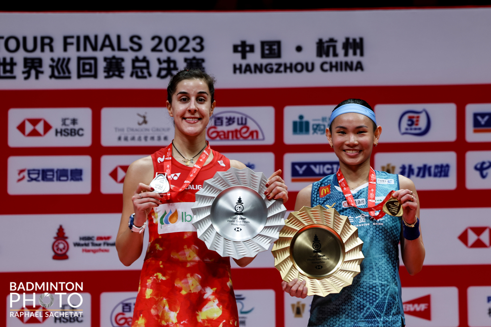 戴資穎年終賽封后!賽後「忘記還球」呆萌片流出