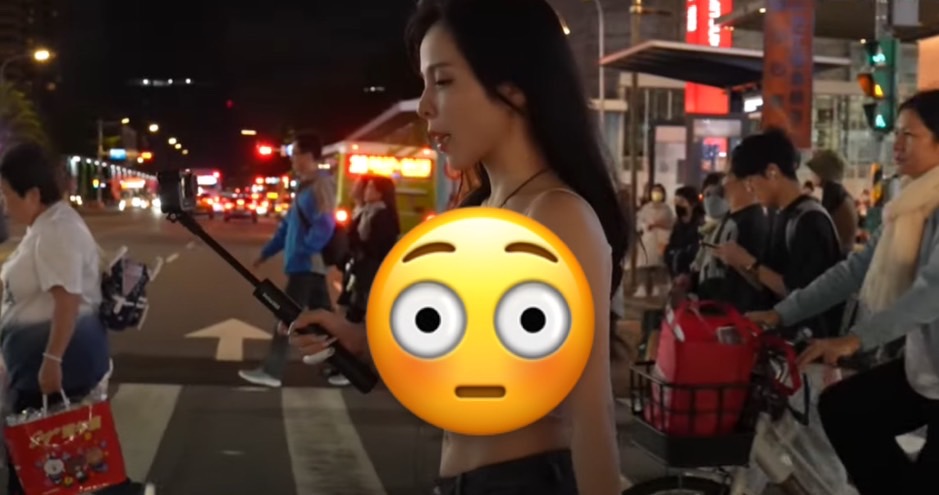 兇版李毓芬街頭「無罩」散步 「這1套回頭率」最扯