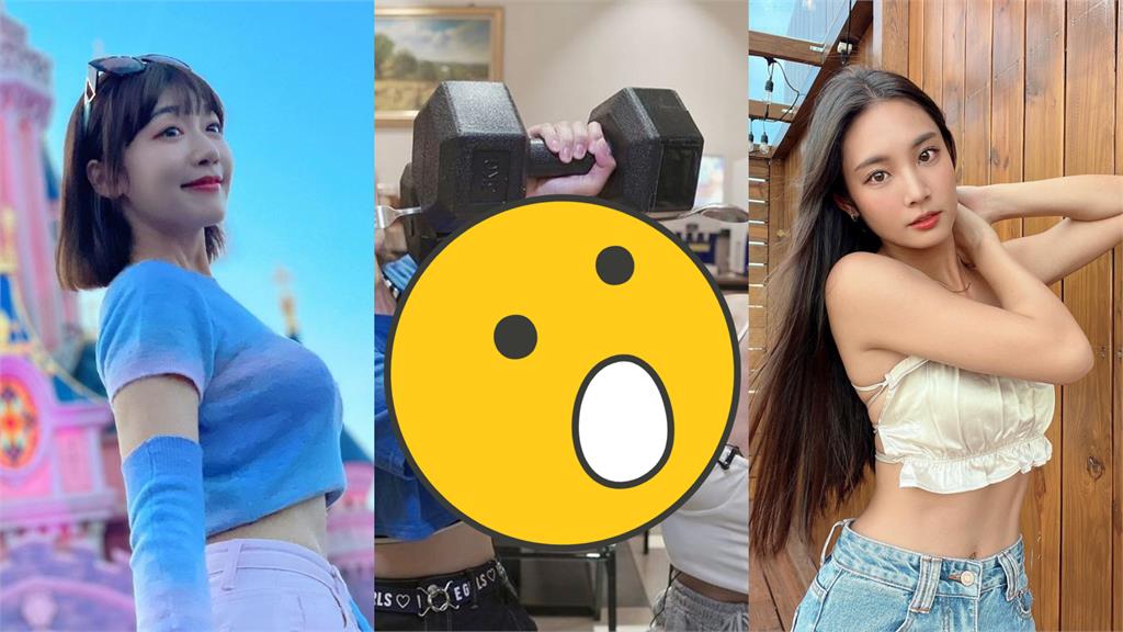 泱泱、品子挑戰最重餐具！單手舉啞鈴「炸出狂暴肌肉」