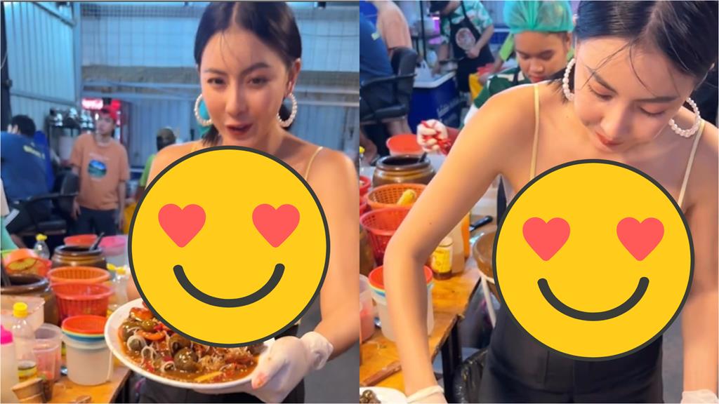 超兇主廚「極限U上身」切出暗黑青木瓜!網歪樓:太大碗