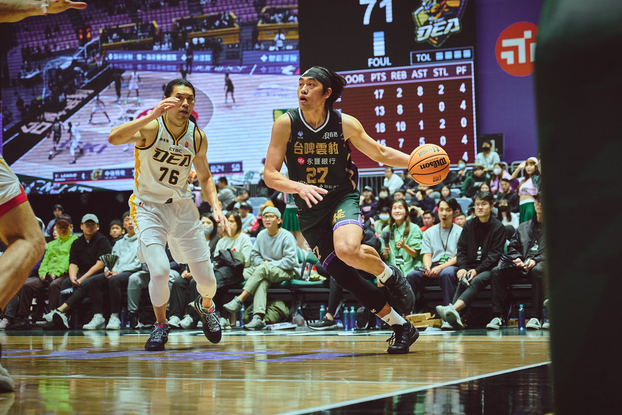 黃鎮替補上場14分鐘狂砍10分 台啤永豐雲豹戰勝中信特攻 黃鎮