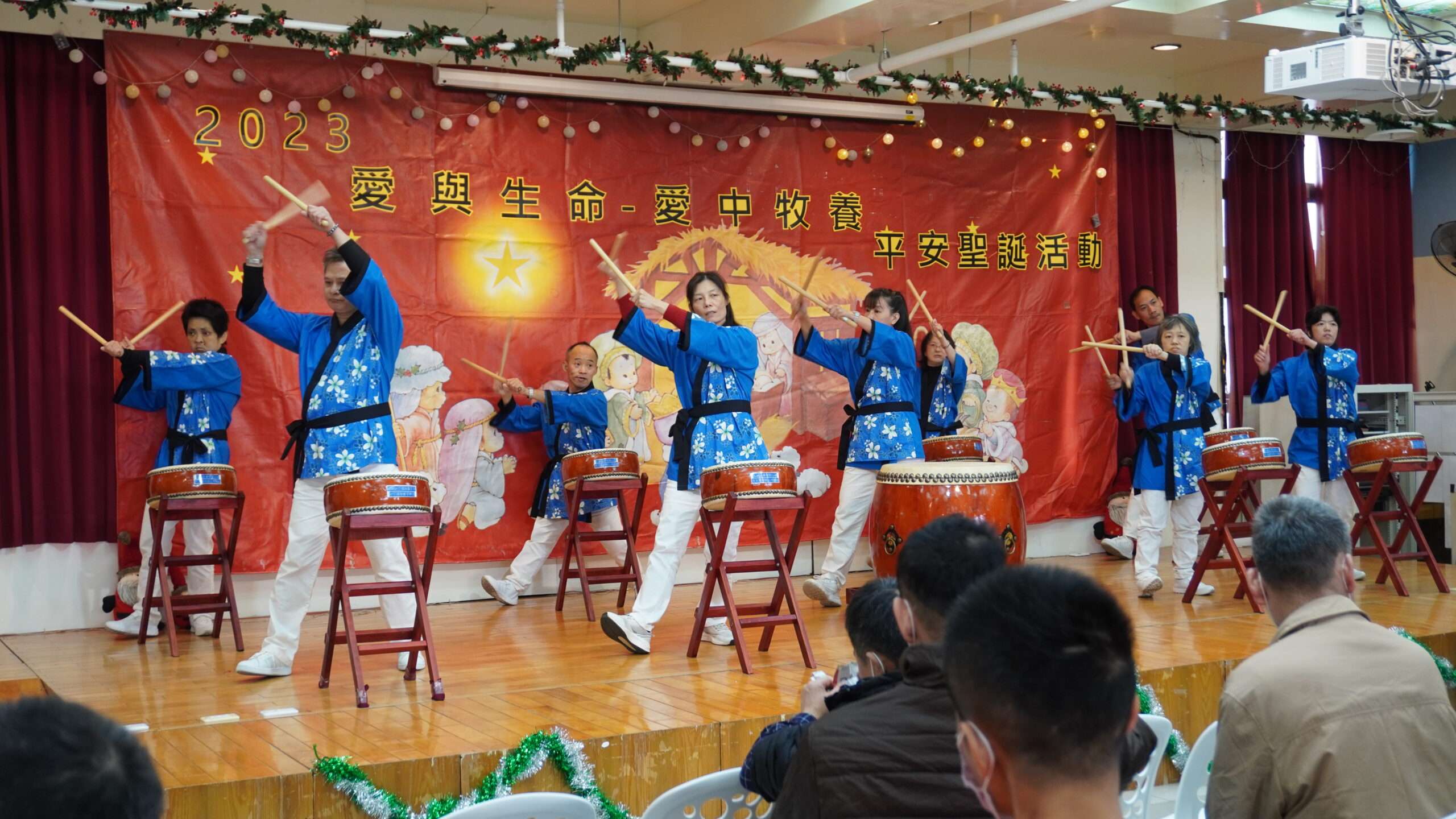 啟智技藝訓練中心號召各界捐款支持 幫助身心障礙者圓夢 04 06 啟智太鼓隊 scaled