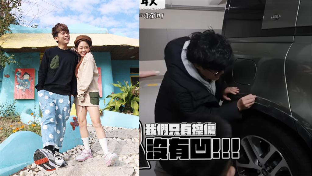 停車場五度出事!蔡阿嘎愛車「被員工刮花」真實反應曝網讚爆