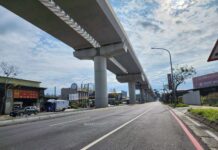 桃捷綠線高架橋蘆竹中正北路段完工 全線6車道恢復通行