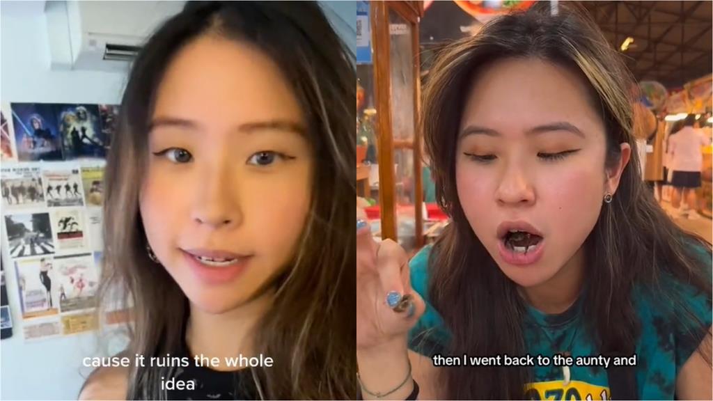 正妹網紅「狂嗑蚱蜢」GG了!放話蟲蟲吃到飽下秒腹瀉送醫