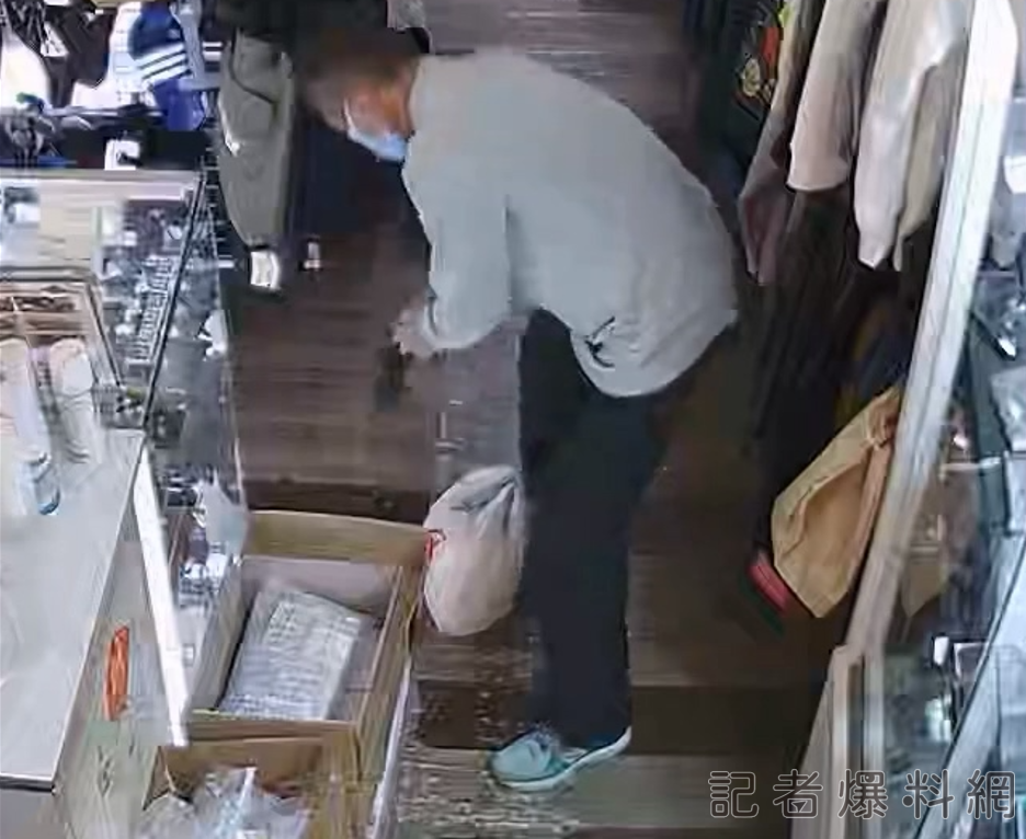 【有片】桃園服飾店遭竊!男入內戴手套犯案 店家怒PO網祭緝兇獎金抓人