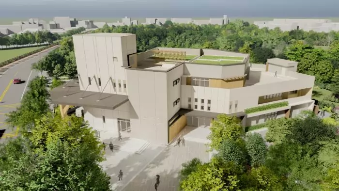 桃市圖埔頂分館暨親子館今動土 預計明年完工 桃市圖埔頂分館暨親子館今動土 預計明年完工
