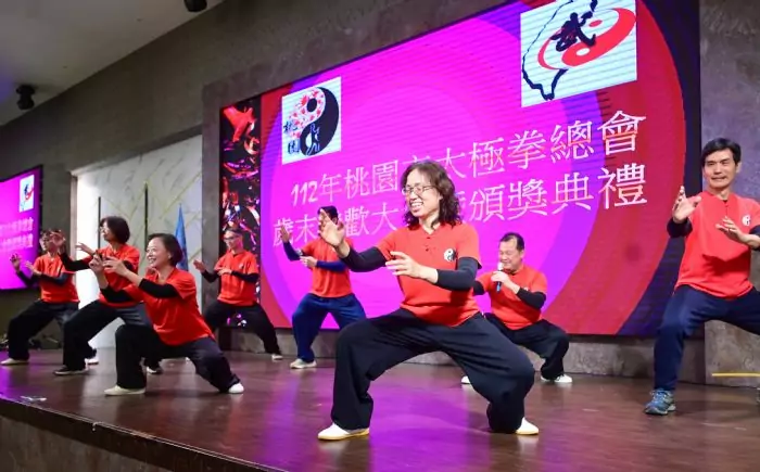 出席桃市太極拳總會歲末聯歡會 張善政期勉選手展現卓越成績 20240106153440728