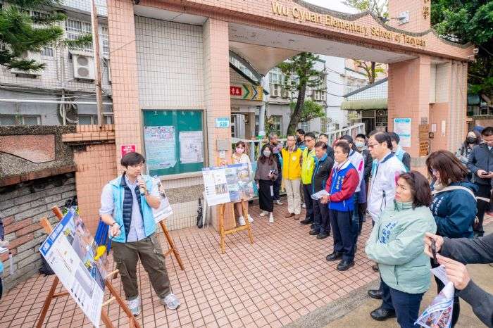 張善政改善大園五權國小通學廊道 落實人本交通 20240109135554574