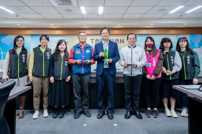 助身心障就業無礙 桃市府獲勞動部頒獎肯定 20240110142552083