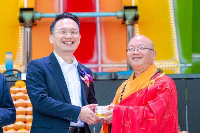 慶祝法寶節 佛光山桃園講堂寒冬送暖臘八粥結緣 20240114135146637