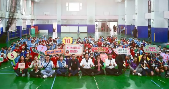 桃市國小全面推動防災訓練 首站中山國小登場 桃市國小全面推動防災訓練 首站中山國小登場