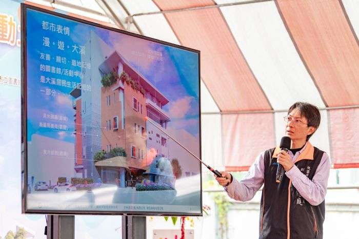 桃市圖大溪分館主打複合式空間 提供優質閱讀、活動場所 20240115175646102