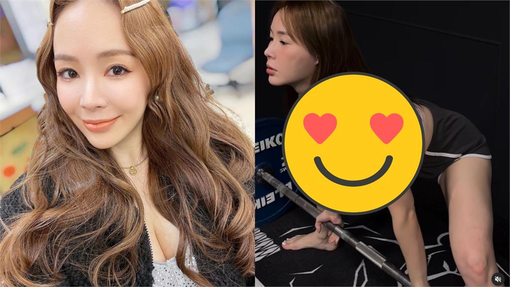 波波蓁彎腰炸出兇猛體格!硬舉「14秒猛力片」網暈到窒息