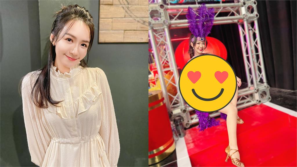 李又汝變身森巴女郎!全身「羽毛遮重點」網辣暈:除夕必看