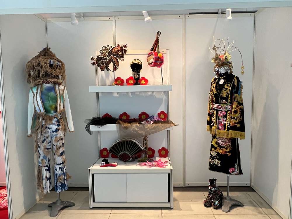 新生醫專美容科文創作品融入客家元素 傳承地方特色