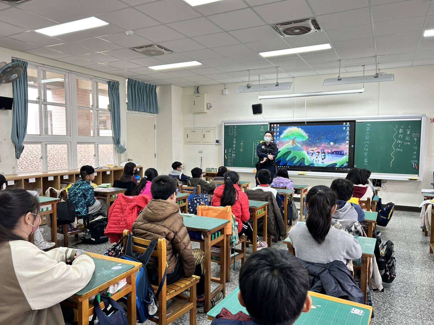 蘆竹警深入校園反詐 強化學子識詐觀念 387268
