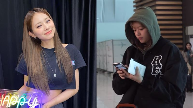 TWICE被爆人就在台灣 她現身機場證實了