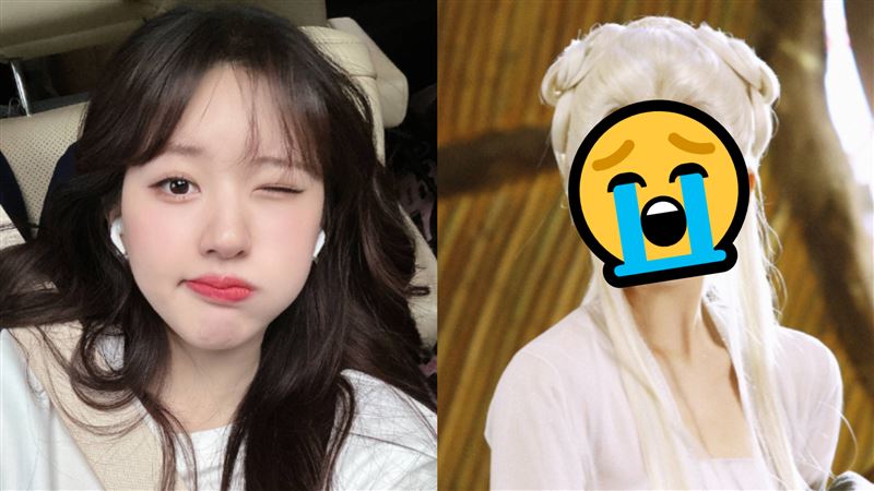 趙露思白髮造型曝光 楚楚可憐模樣網心碎