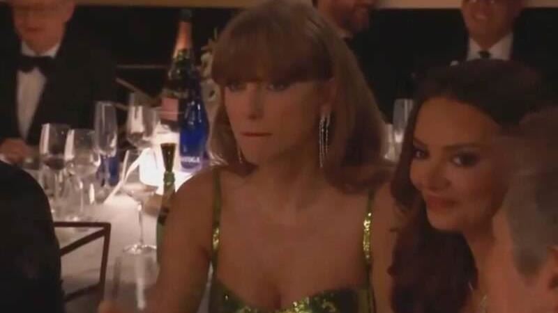 主持人一句話!泰勒絲表情超冷提早退場