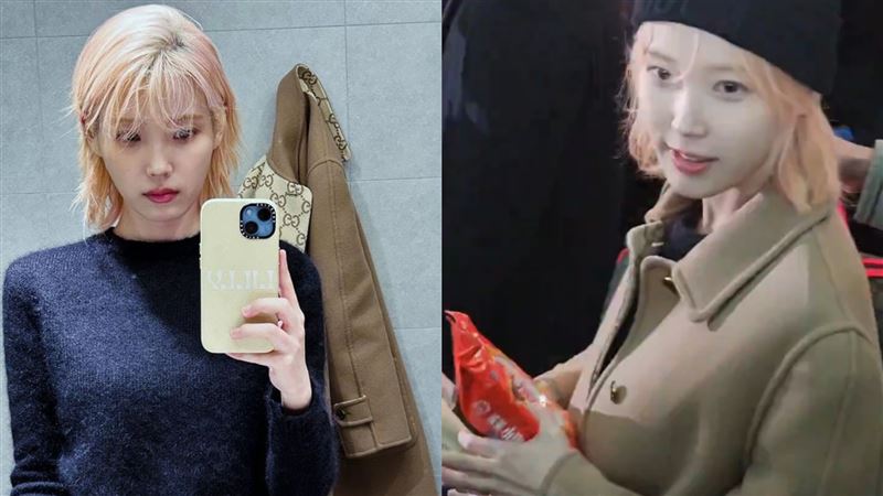 IU機場奔時裝秀!手上驚見台灣零食網笑瘋