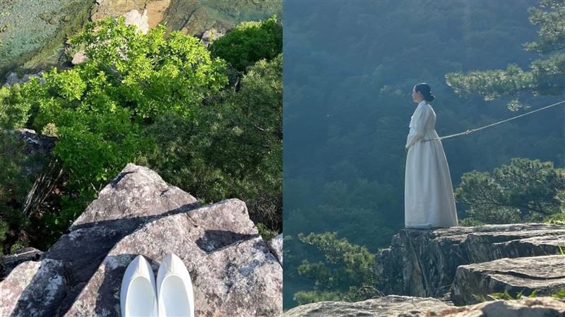 李荷妮產後拚復出 懸崖戲親上陣膽超大