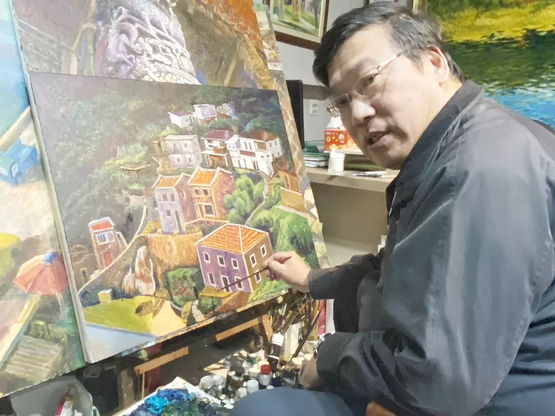 曹松清「遇見那些光」油畫創作展1/26登場 飽覽馬祖島嶼色彩 曹松清「遇見那些光」油畫創作展1/26登場 飽覽馬祖島嶼色彩