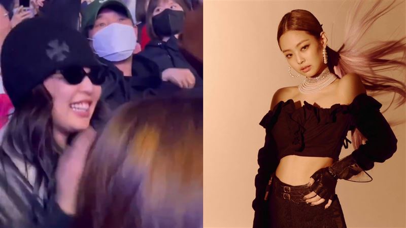 偶遇Jennie看演唱會!超High模樣全被拍