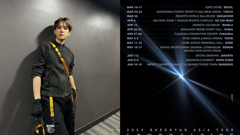 伯賢確定二度來台!EXO-L陪過32歲生日