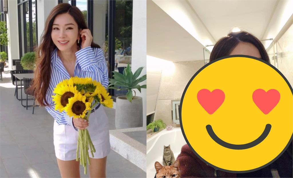 陳美鳳「辣妞浴室自拍」紅唇太殺！全網猛看2亮點