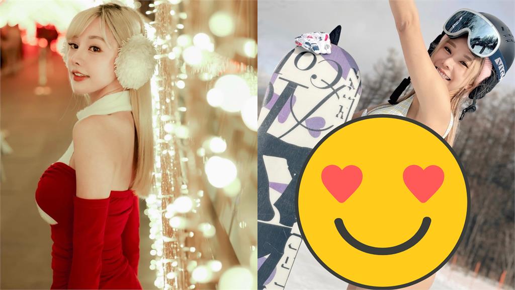 巫苡萱「極簡比基尼」雪中拍大片!上下破防嗨喊:辣妹沒冬天