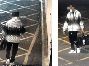 抓到了！中壢服飾店遭竊 狡嫌變裝2次仍被逮