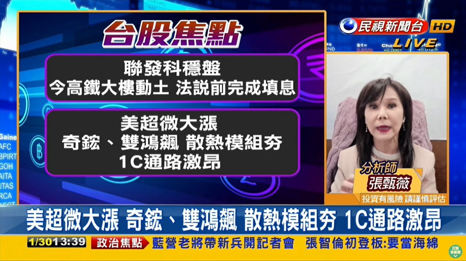 股匯市不同調!專家曝「熱門類股」