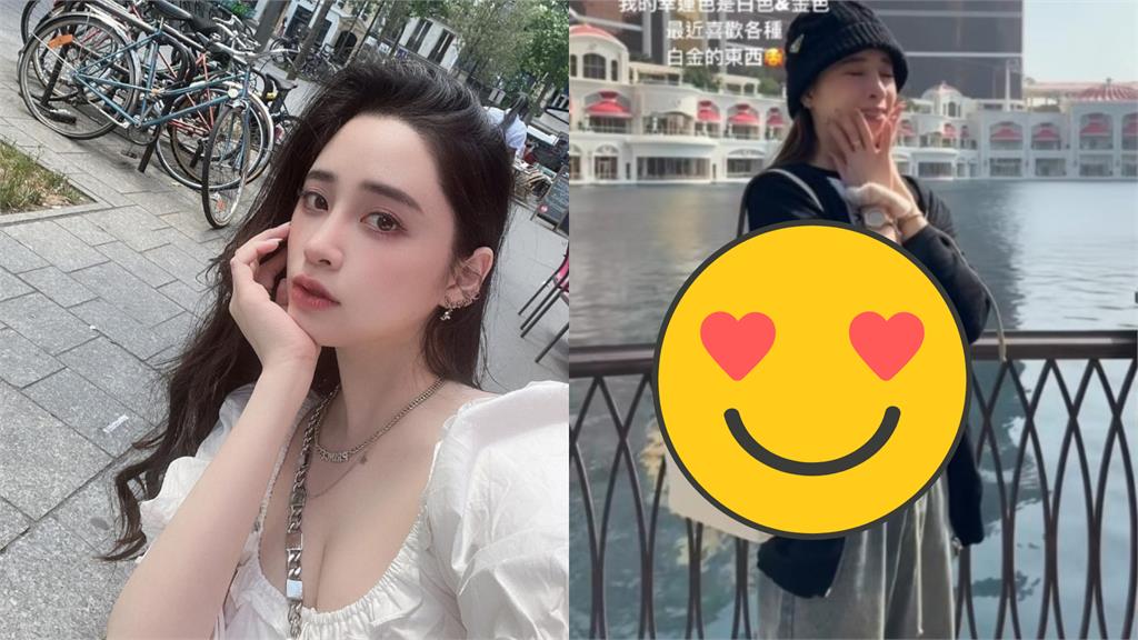 擁整牆名牌包!歐陽妮妮「揹250萬愛馬仕」辣露蠻腰