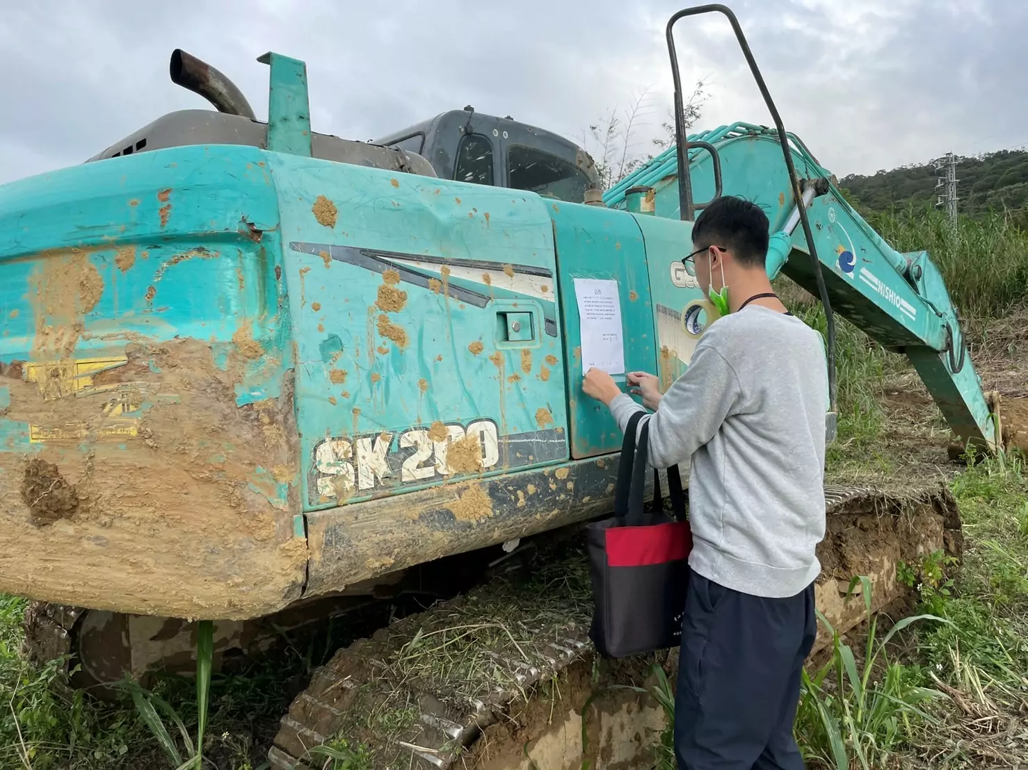 桃園水務局春節不打烊 加強山坡地違規查緝 桃園水務局春節不打烊 加強山坡地違規查緝