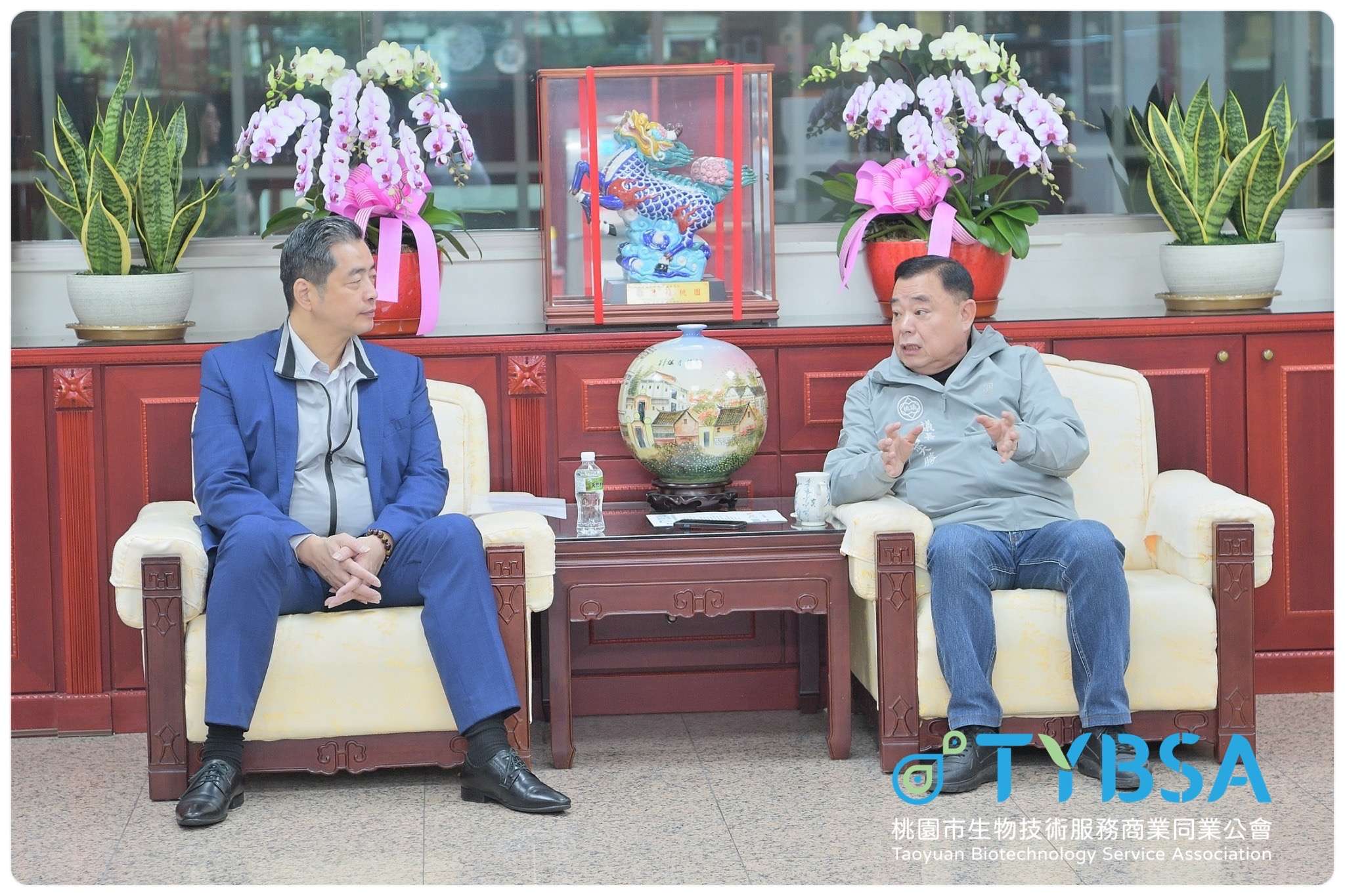 桃園生技公會籌備處與桃市議會交流 提3大年度目標 S 37822579 0