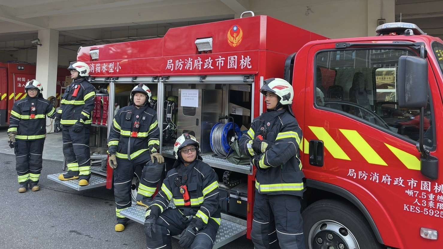 三民消防分隊添5生力軍 扛桃園救護救災一級戰區 S 573440032 0