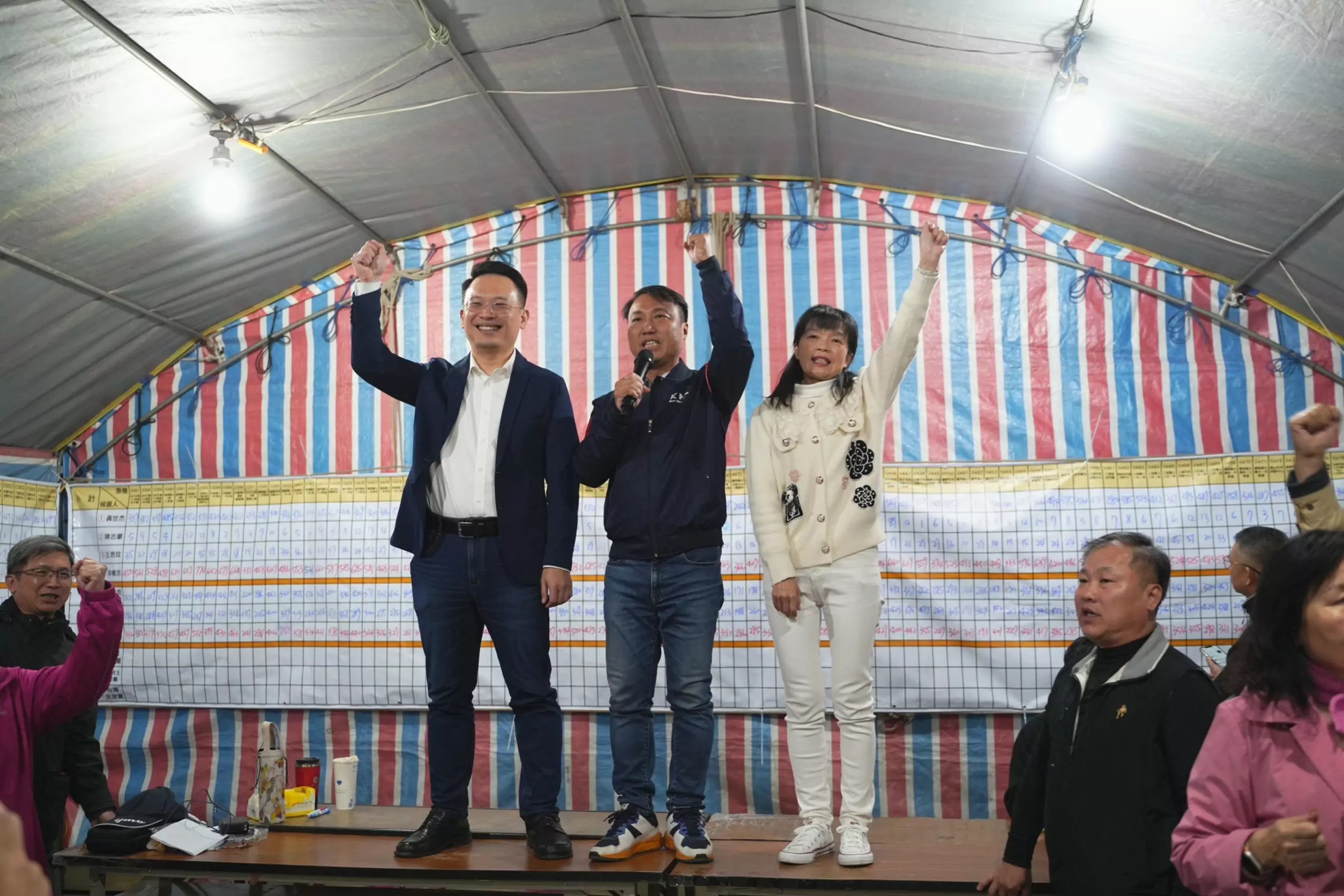 桃園第二選區涂權吉自行宣布當選 承諾爭取更多經費建設地方 桃園第二選區涂權吉自行宣布當選 承諾爭取更多經費建設地方