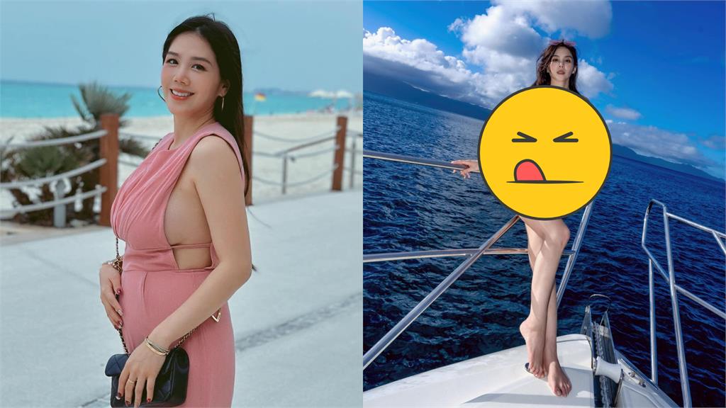 楊晨熙懷孕6個月辣曬比基尼!鏡反射「膨脹體態」粉弱喊:會更大
