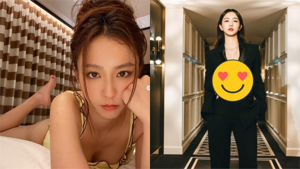 周曉涵霸氣暗黑裝「上身全淨空」!網齊喊:總裁好