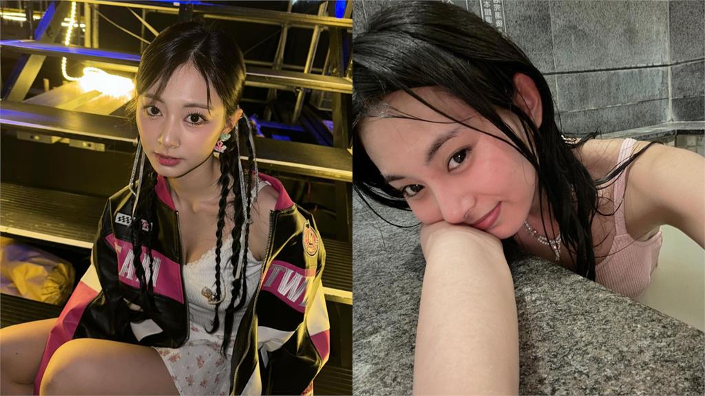 周子瑜飆汗泡湯「粉嫩泳裝」藏玄機!泳衣品牌曝光